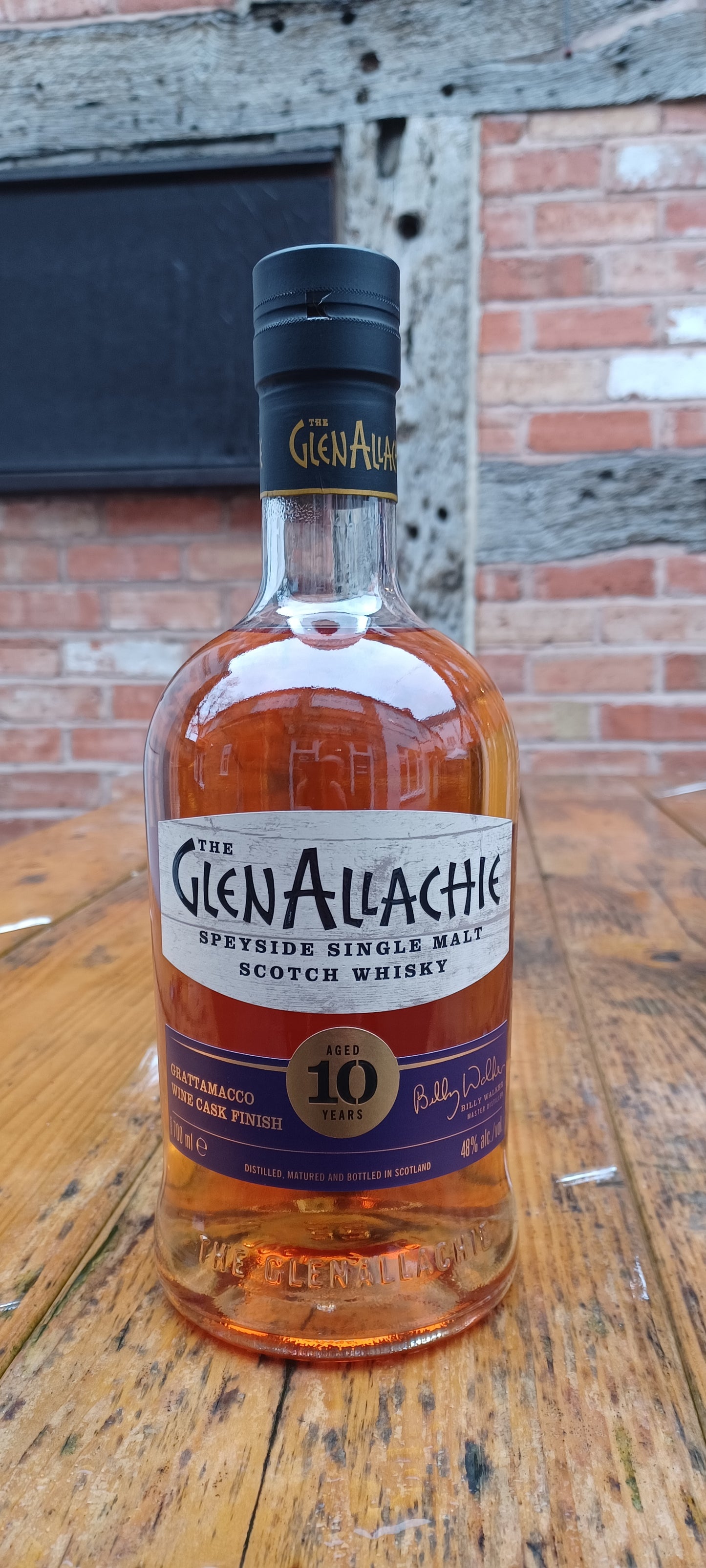 GlenAllachie 10yr Grattamacco Wine Cask Finish