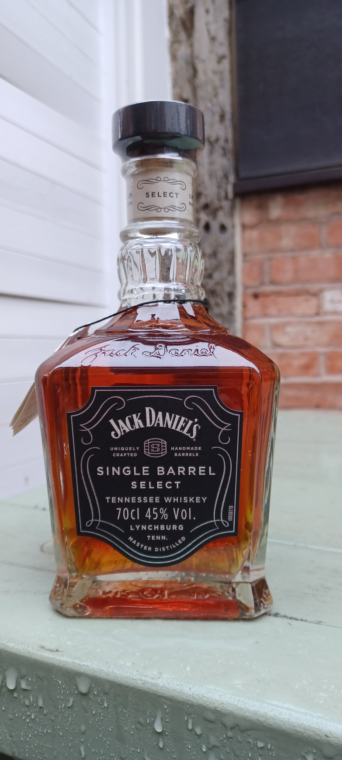 Jack Daniel's. Single Barrel Select. Tennessee Whiskey. 45%abv