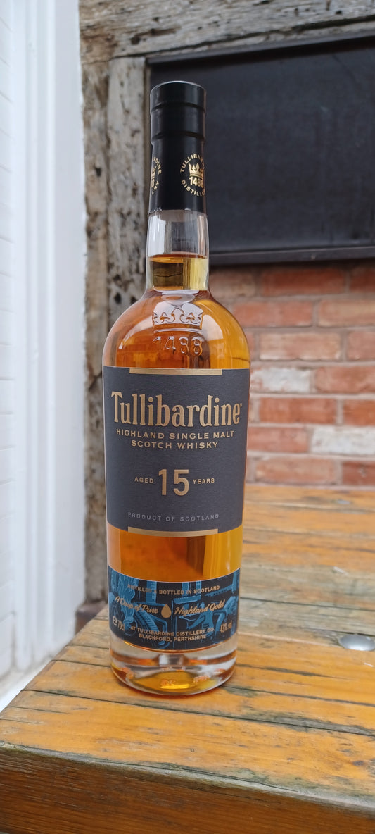 Tullibardine Highhland Single Malt Whisky 15yr old