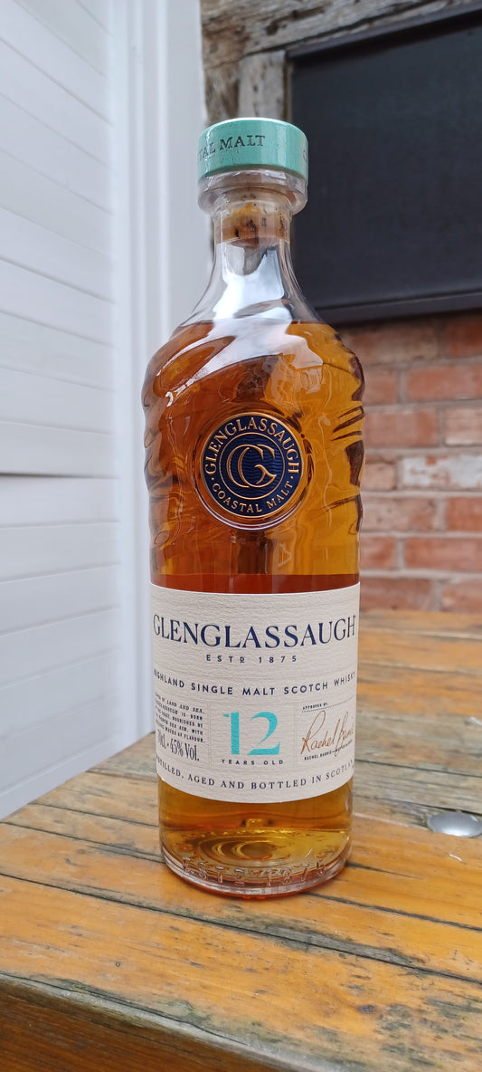 Glenglassaugh Highland Single Malt 12yr old 45% abv
