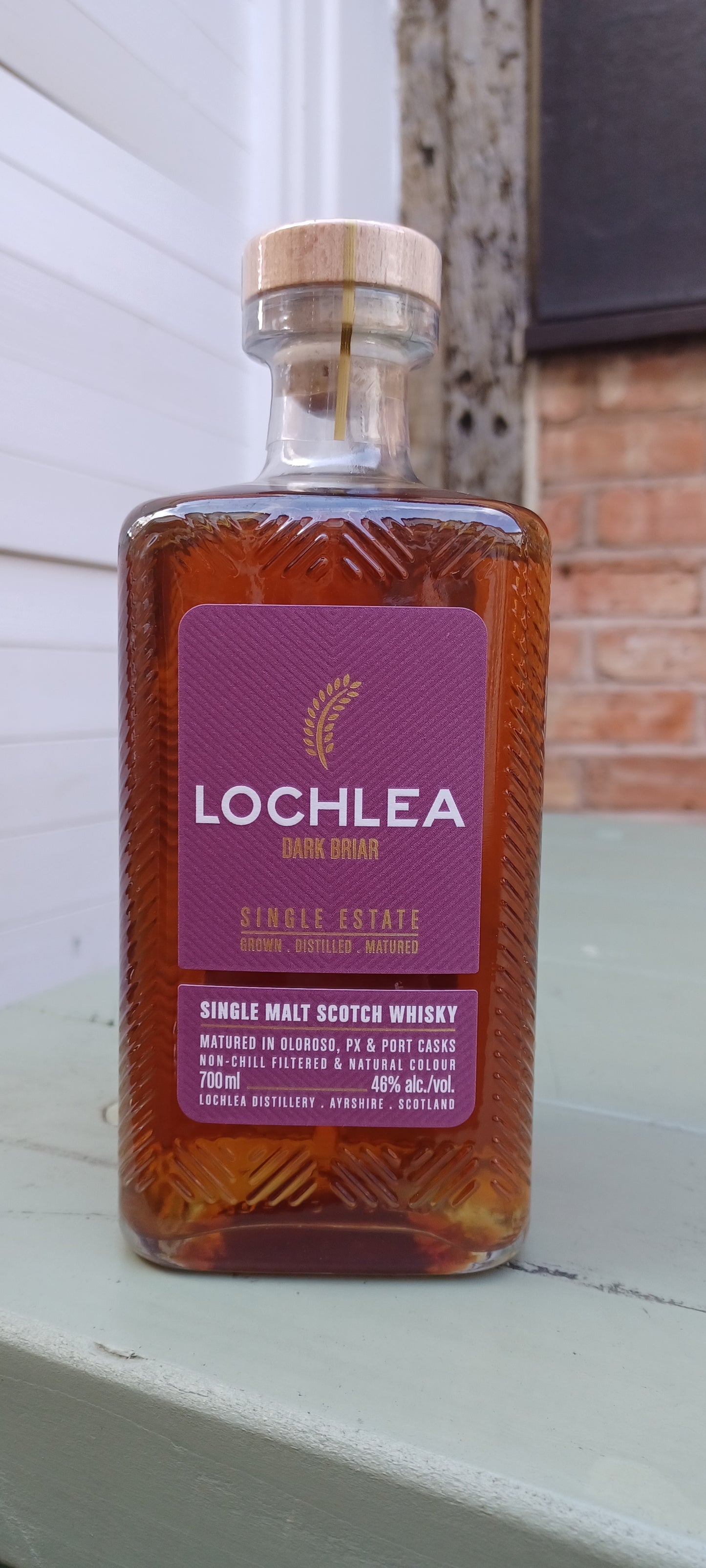 Lochlea. Single Estate. Dark Briar 46%abv