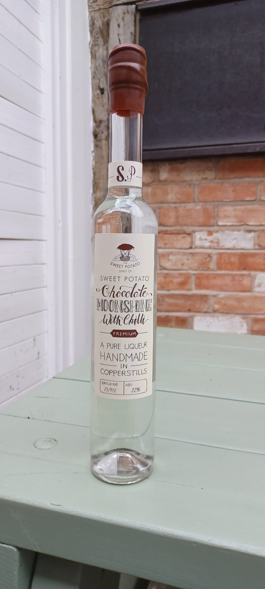 Sweet Potato Chocolate Moonshine with Chilli 22% abv