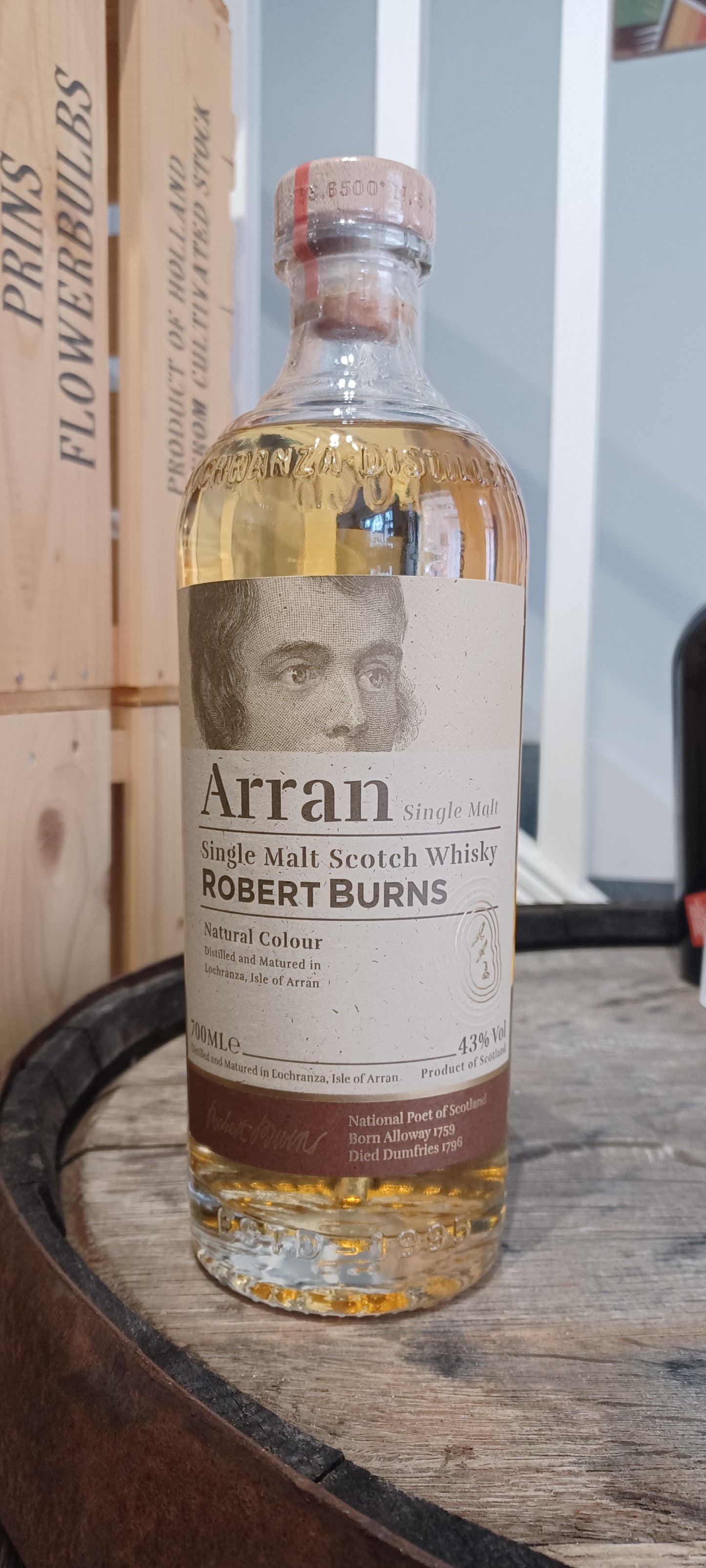 Arran. Robert Burns. 43% abv