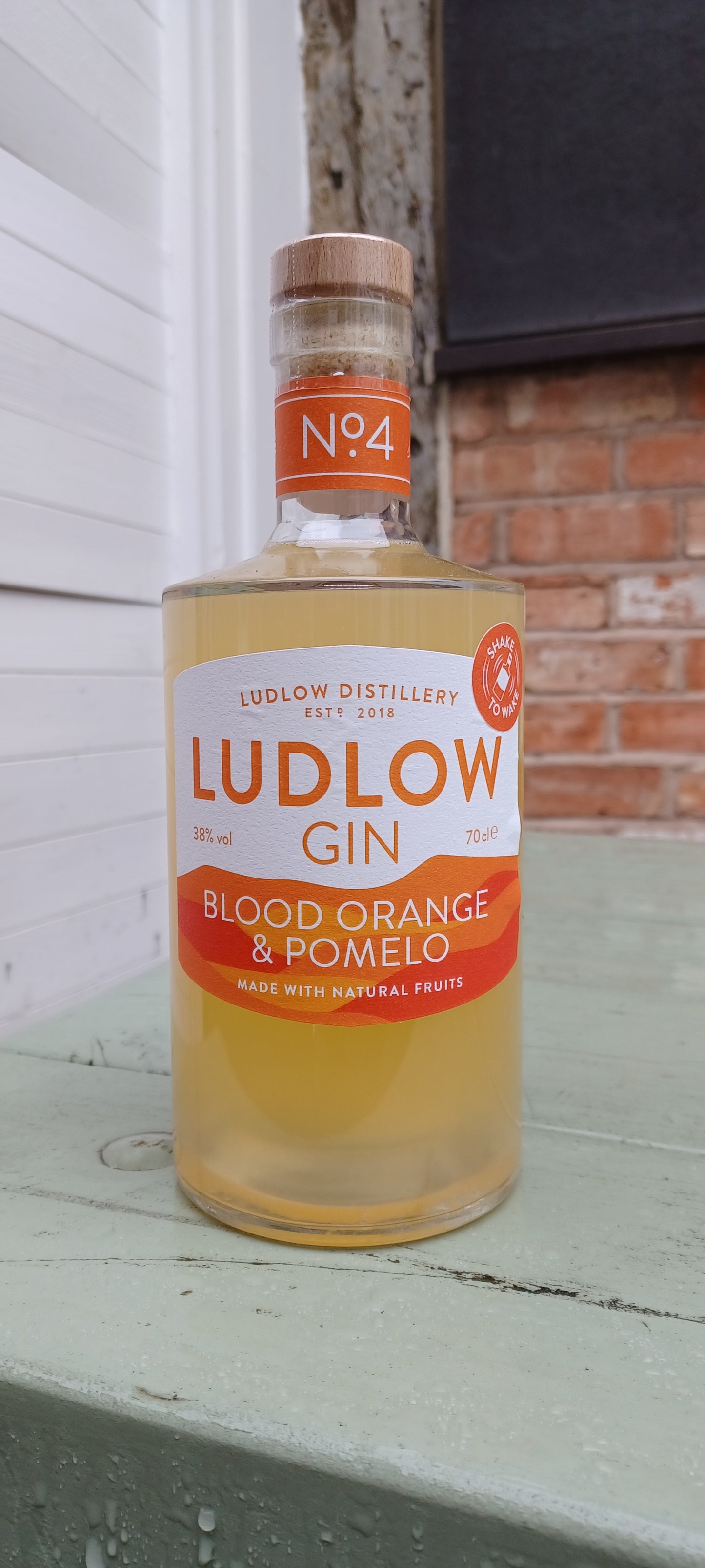 Ludlow Distillery Blood Orange and Pomelo Gin. 70cl 38% abv