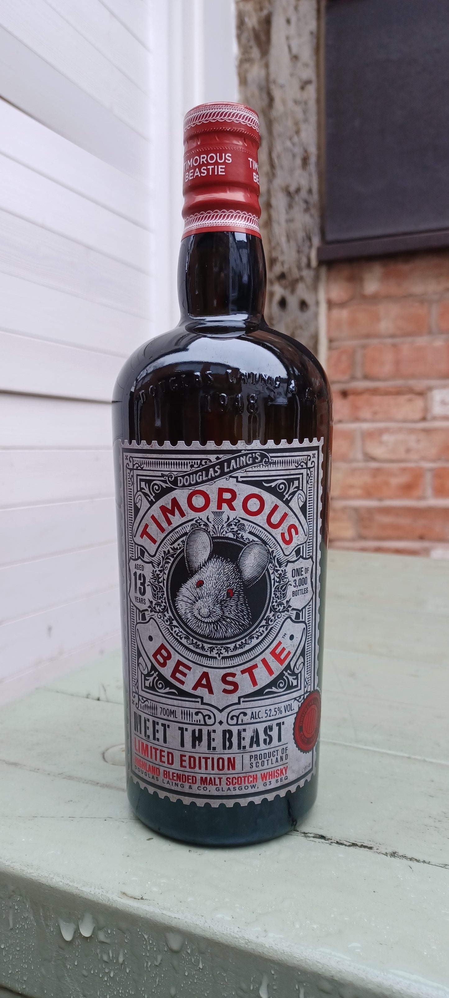 Timorous Beastie. Douglas Laing. 13yr Meet the Beast. 52.5%abv