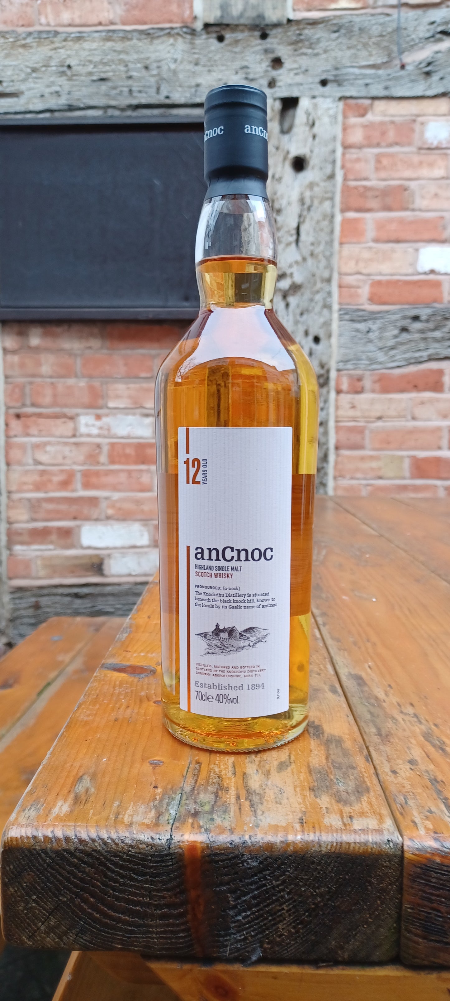 An Cnoc. Highland Single Malt Scotch whisky 12yr