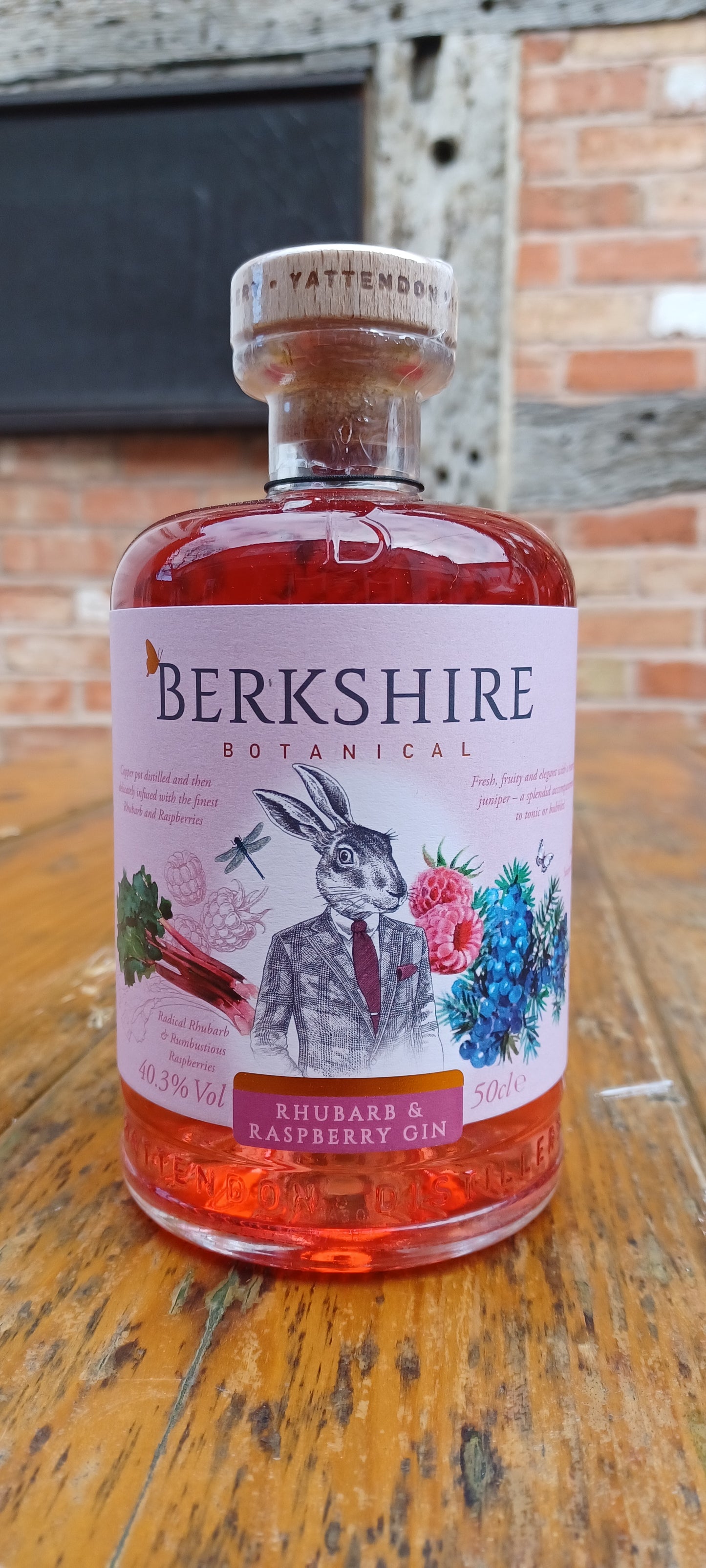 Berkshire Rhubarb and Raspberry gin