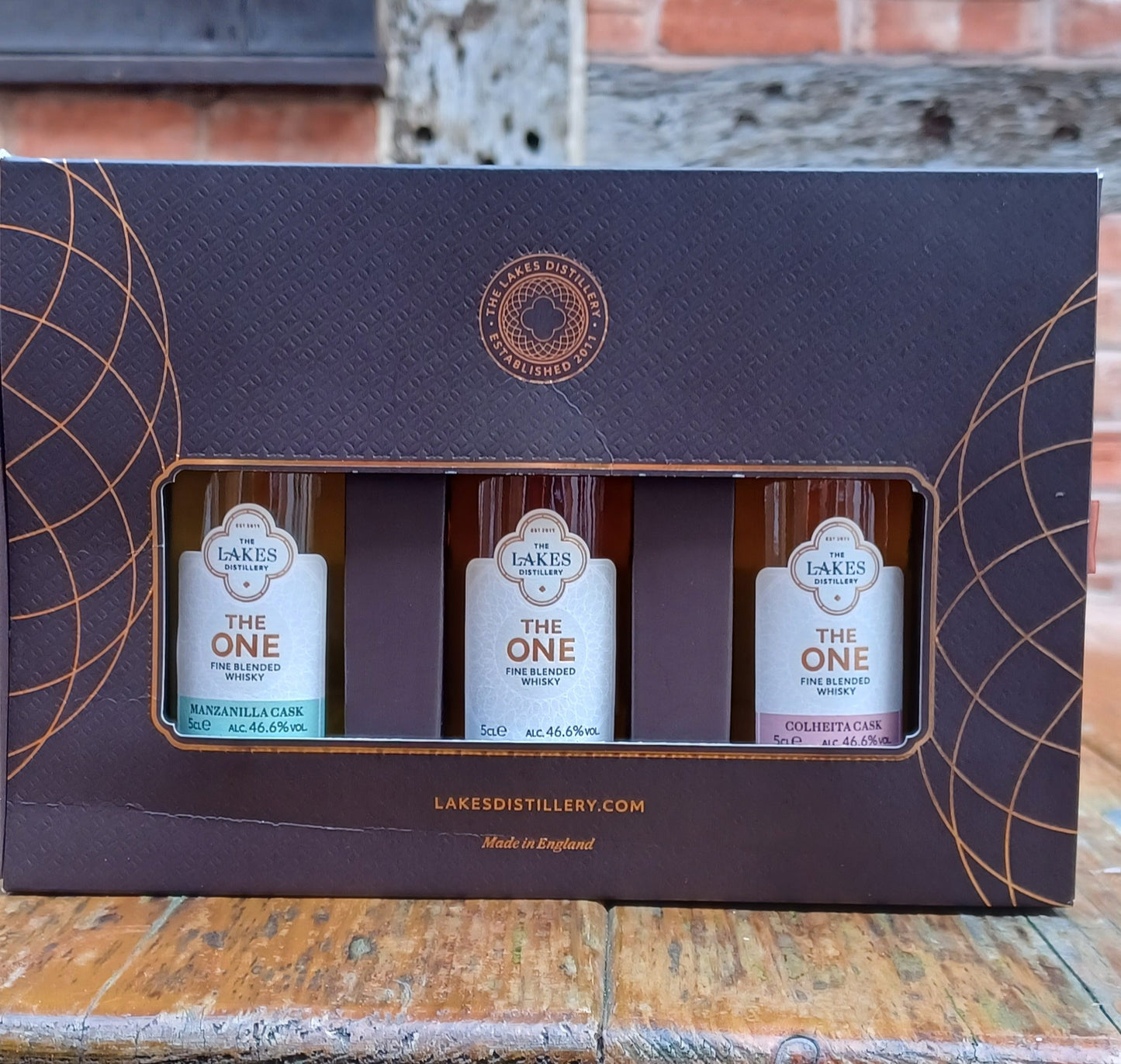 The Lakes Distillery Whisky Collection 3 x 5cl gift Pack