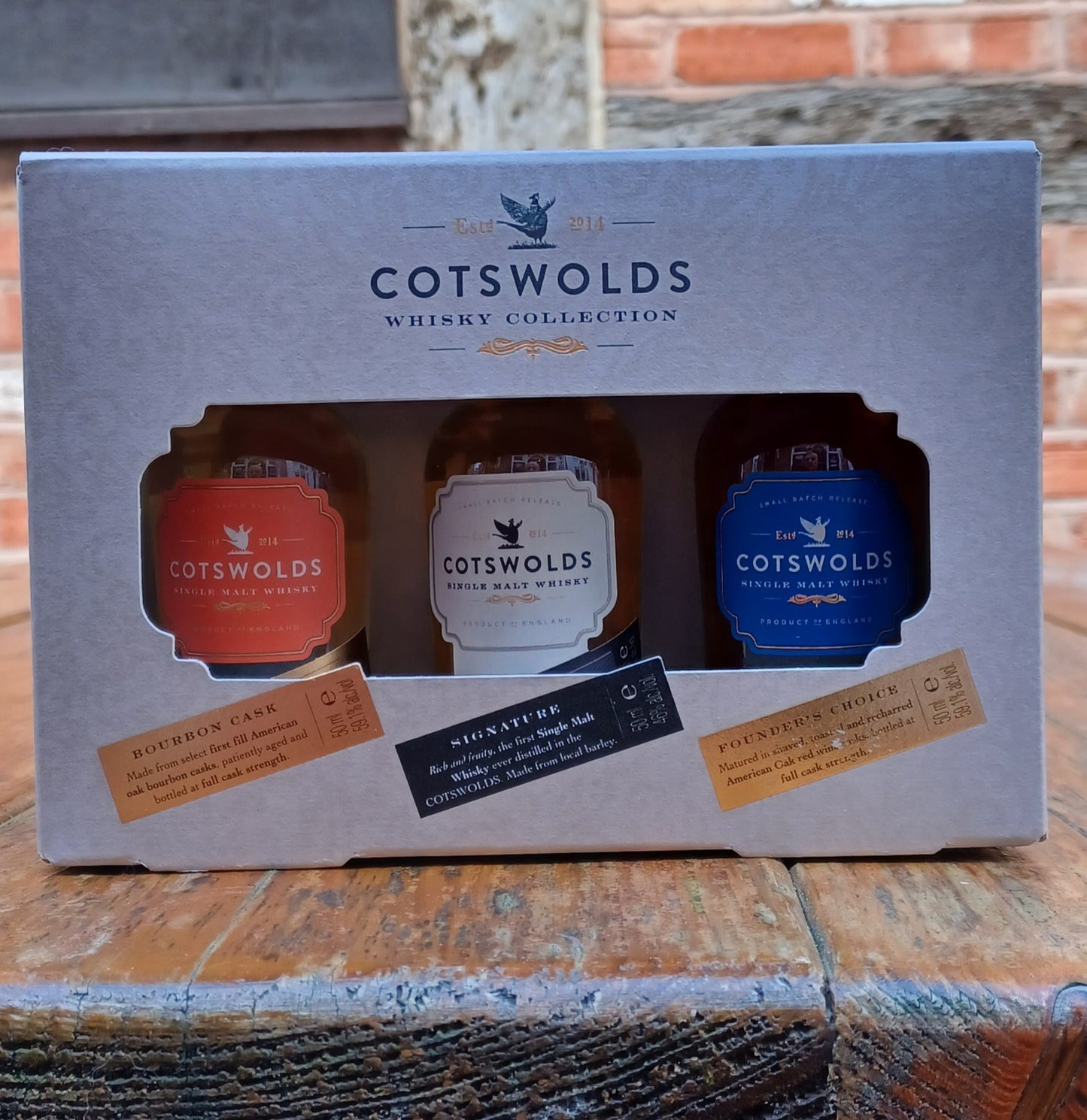 Cotswolds Whisky Collection 3 x 50ml Gift Set