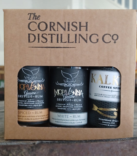 The Cornish Distilling Co. 3 x 5cl gift pack