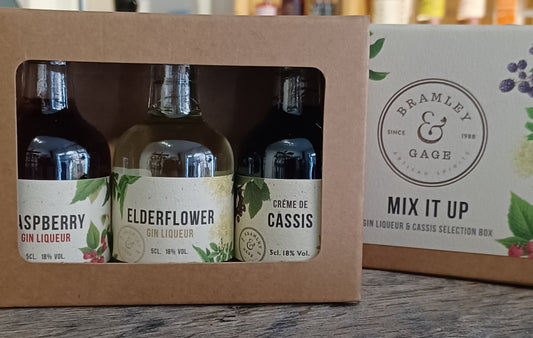 Bramley & Gage Gin Liqueur & Cassis Selection box