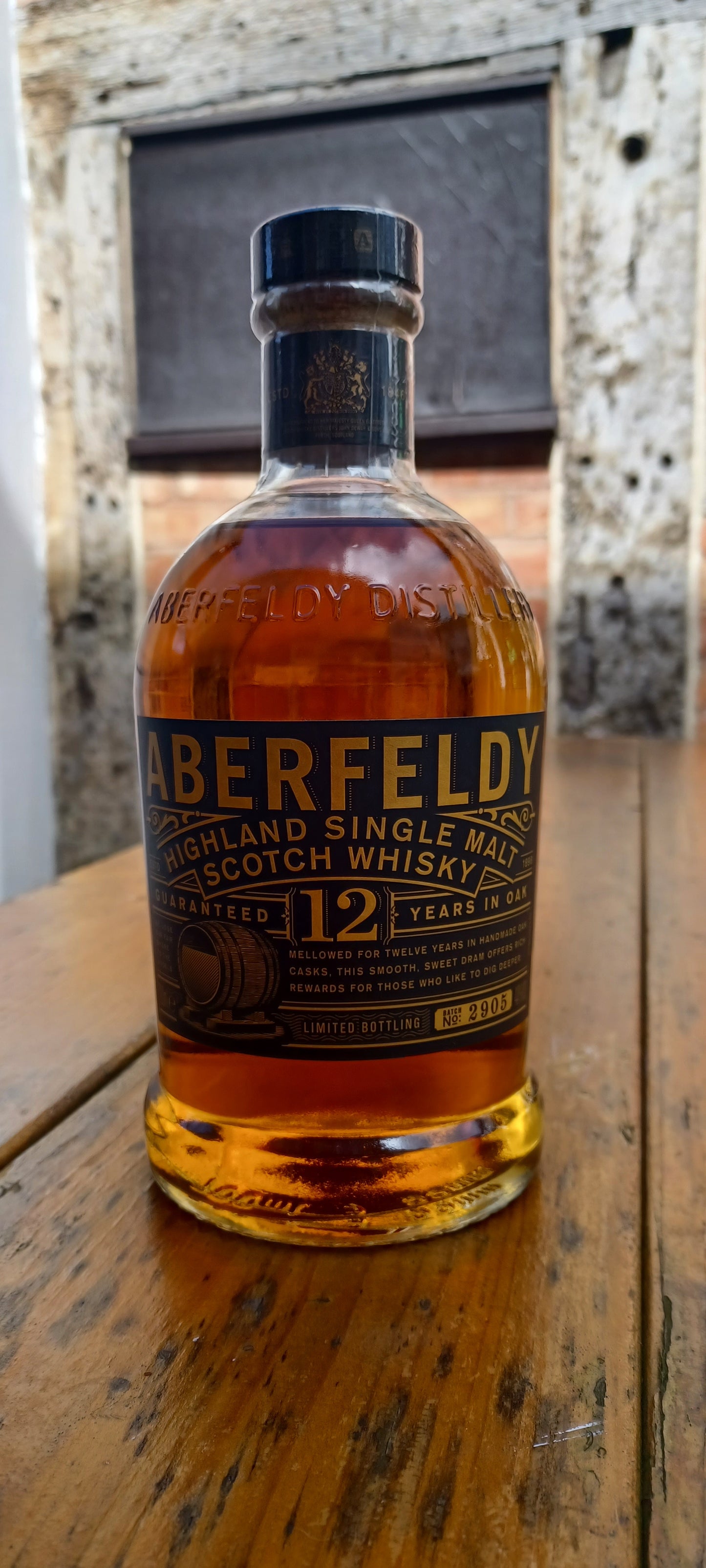 Aberfeldy Highland single malt 12yr