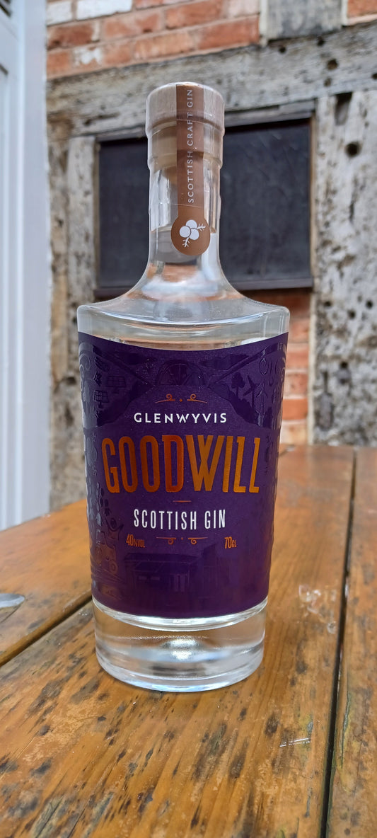 Glenwyvis Goodwill Scottish Gin 70cl