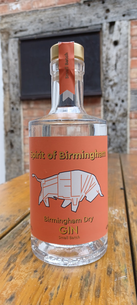 Spirit of Birmingham London Dry Gin 43% abv