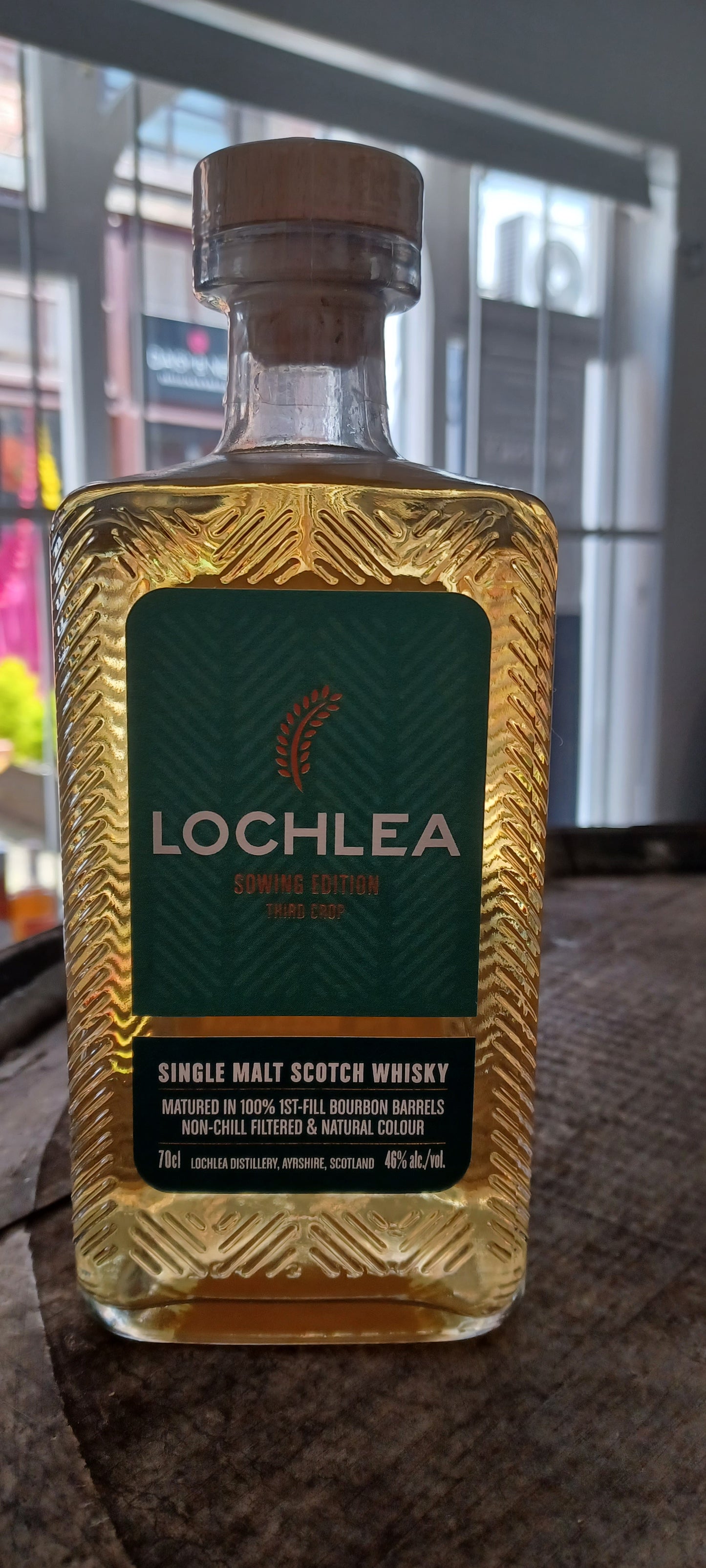 Lochlea. Sowing Edition Third Crop. Single Malt whisky