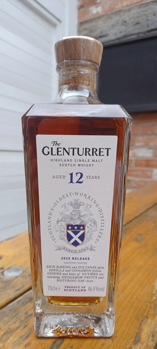 Glenturret 12yr old. 2023 release