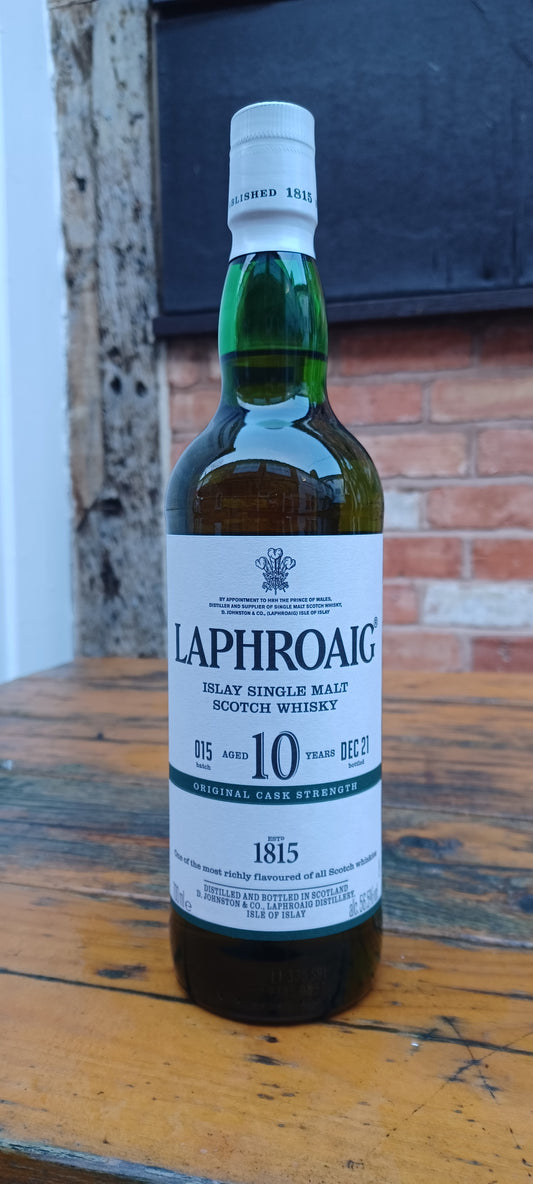 Laphroig 10yr. batch 15 Original Cask strength