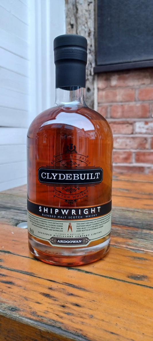 Clydebuilt Shipwright. Blended Malt whisky. 48% abv.