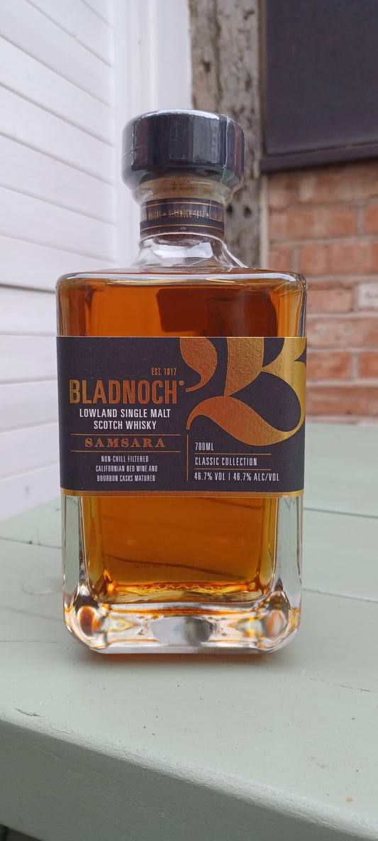 Bladnoch Samsara. 46.7% abv.