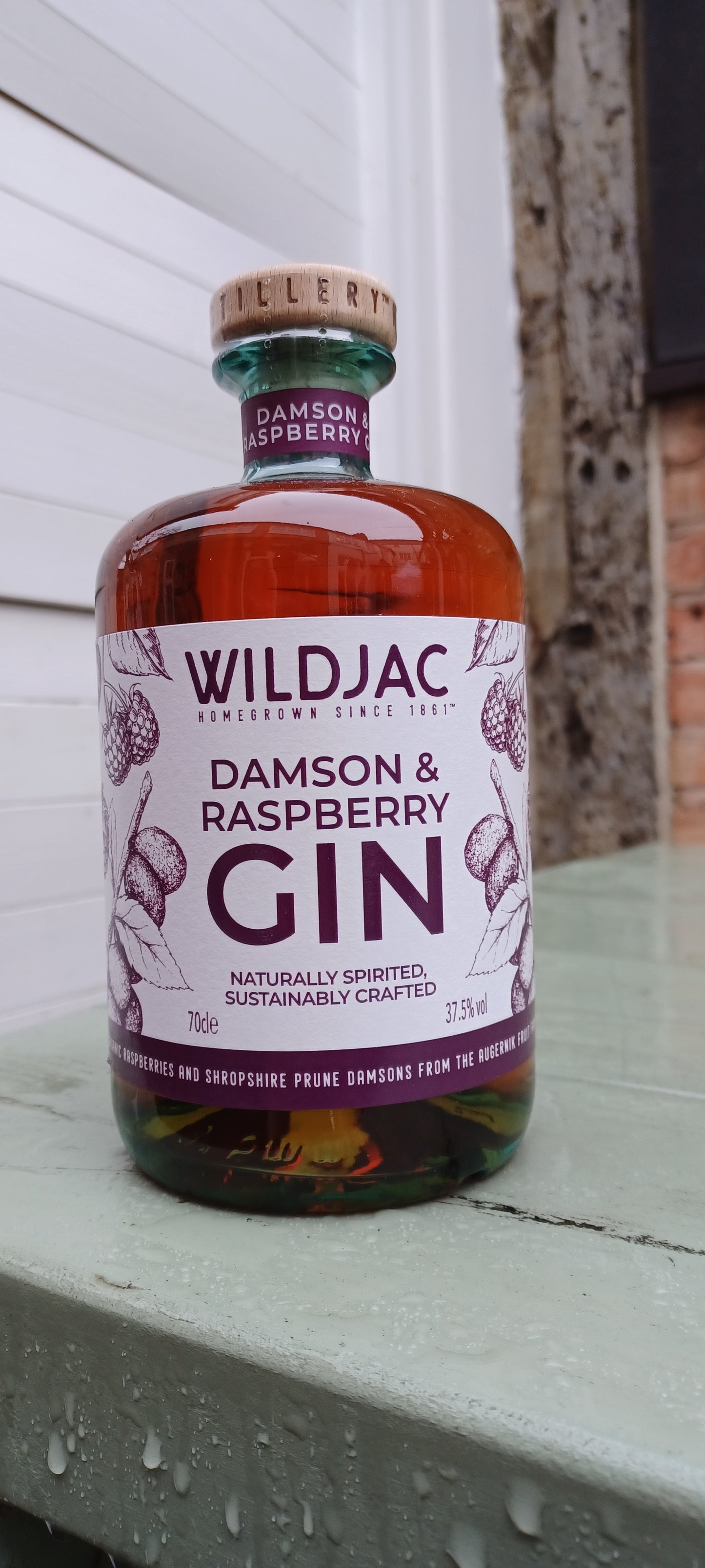 Wildjac Damson and Raspberry Gin. 70cl. 37.5% abv
