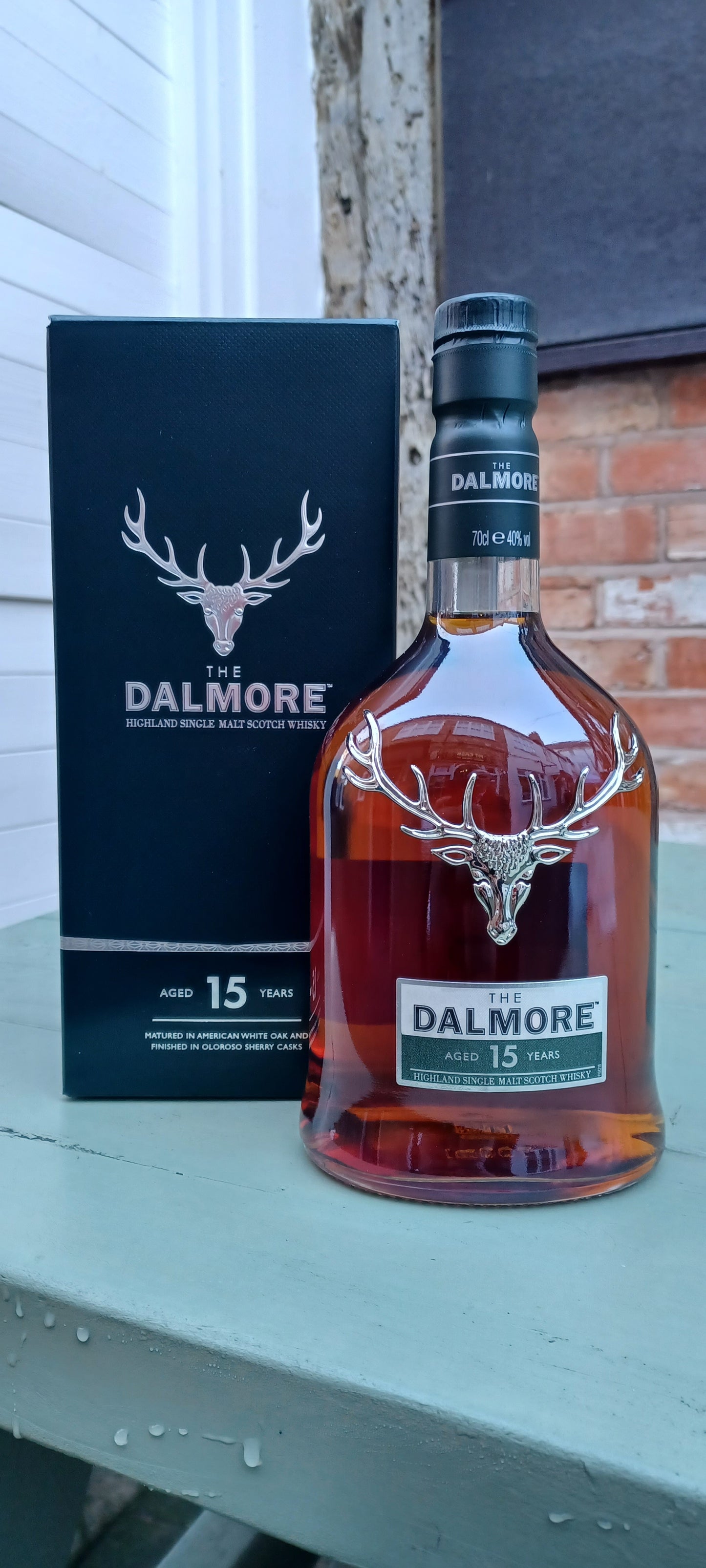 Dalmore 15 year Highland Single Malt. 40% abv