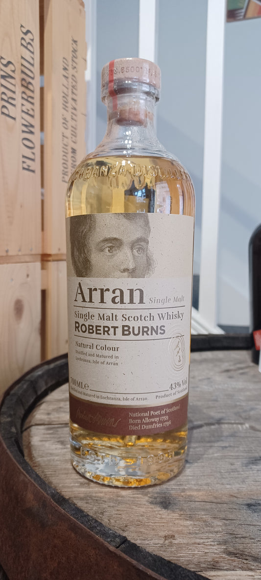 Arran. Robert Burns. 43% abv