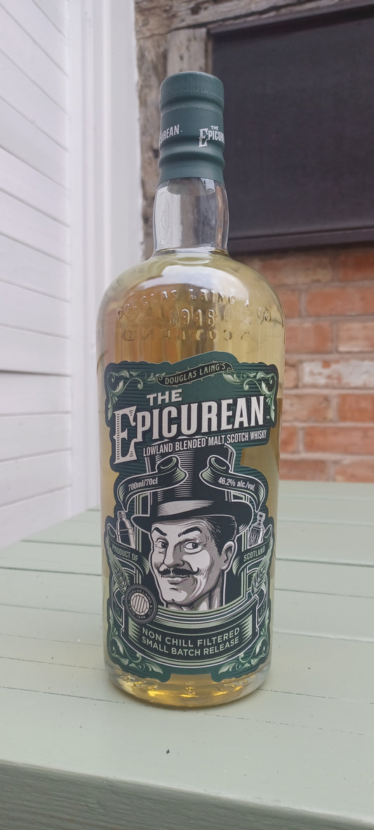 Douglas Laing's Epicurean Lowland Blended Malt Scotch whisky. 46.2% abv