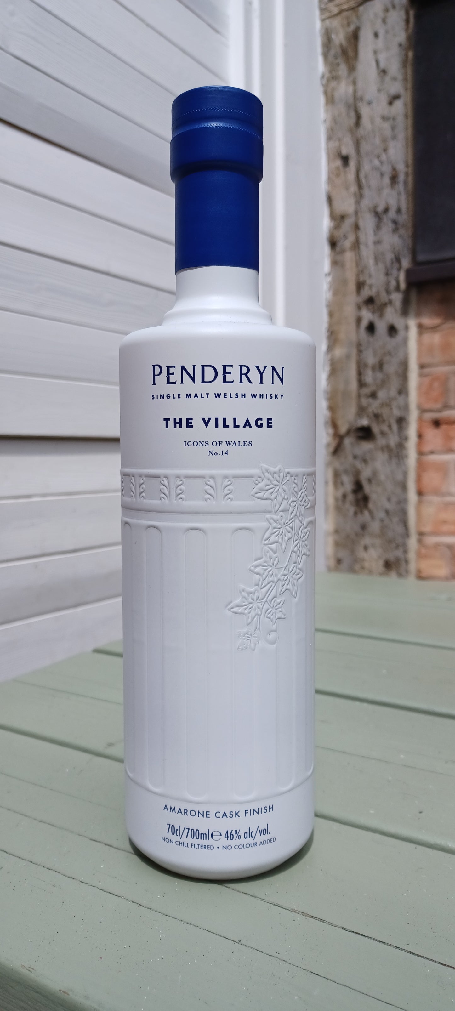 Penderyn. Icons of Wales. The Village, single malt whisky. 700ml. 46% abv