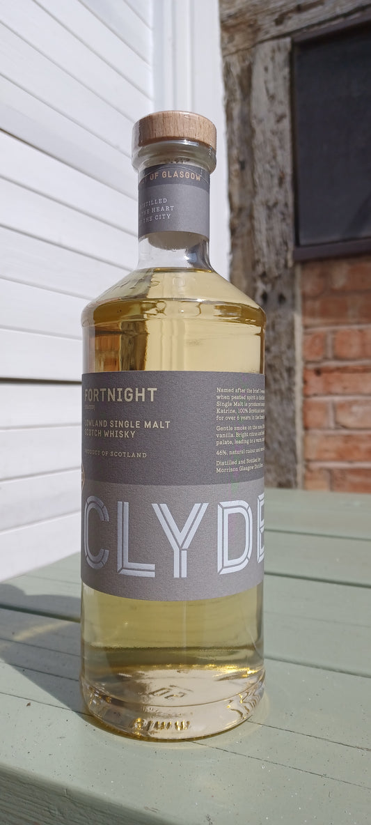 Clydeside. Fortnight. Lowland Single Malt. 46% abv.