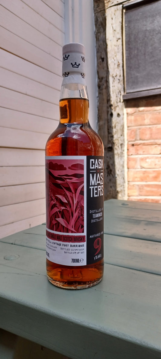 Brave New Spirits Cask Masters 9yr Teaninich Port Barrique 49.9% abv